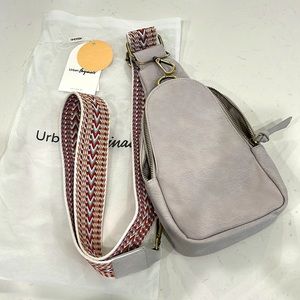 Anthropologie Vegan Sling Bag